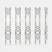 "Lillian" Fleece Blanket (Voorkant (Horizontaal))