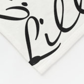 "Lillian" Fleece Blanket (Hoek)