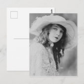 Lillian Gish Briefkaart (Voorkant / Achterkant)