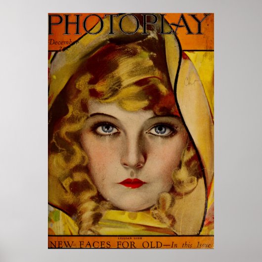 Lillian Gish Decorative Poster (Voorkant)
