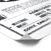 Lillian Gish Richard Barthelchaotische stomme film Poster (Hoek)