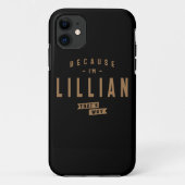 Lillian Name Personalised Birthday Name Lillian Case-Mate iPhone Case (Achterkant)