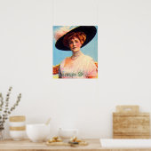 Lillian Russell Poster (Keuken)