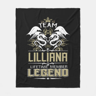 Lilliana Lilliana Dragon Levenslang Lid Legende Fleece Deken