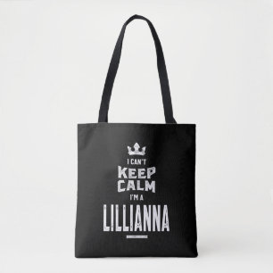 Lillianna Persoonlijke naam Birthday Gift Tote Bag