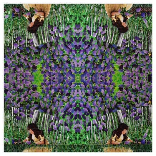 Lillian's Lilacs Stof (Swatch)