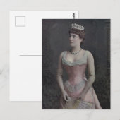 Lillie Langtry, Edwardiaanse actrice en schoonheid Briefkaart (Voorkant / Achterkant)