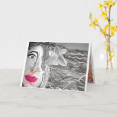 Lillie~lily Kaart (Gele Bloem)