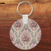"Lillie" Wallpaper Design - Roze Sleutelhanger (Voorkant)