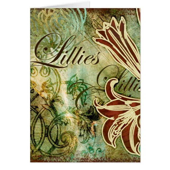 Lillies (Voorkant)