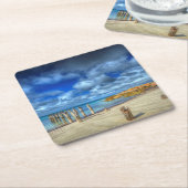 Lillies Beach | Wybalena, Flinders Island Kartonnen Onderzetters (Schuin)