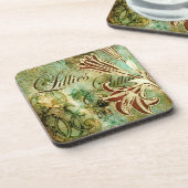 Lillies Bier Onderzetter (Linkerzijde)