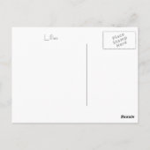 Lillies Briefkaart (Achterkant)