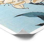 Lillies, Hokusai, 1832 Poster (Hoek)