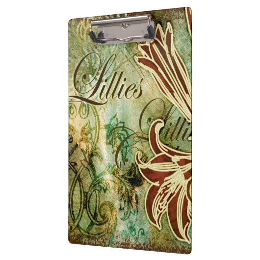 Lillies Klembord (Links)