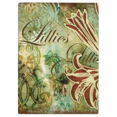 Lillies Klembord (Achterkant)