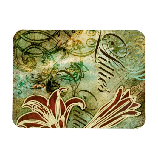 Lillies Magneet (Horizontaal)