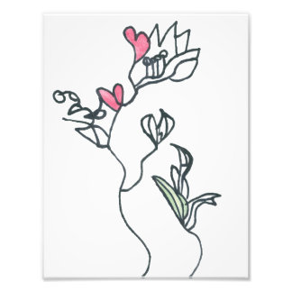 Lillies of my Heart Foto Afdruk