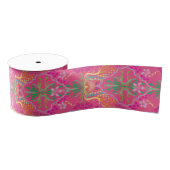 Lillith's Garden- Spring-roze Grosgrain Lint (Spoel)