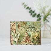 Lillium Candidum Briefkaart (Staand voorkant)