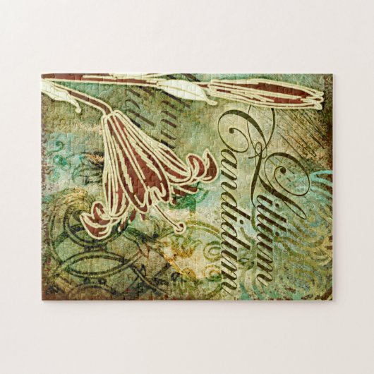 Lillium Candidum Legpuzzel (Horizontaal)