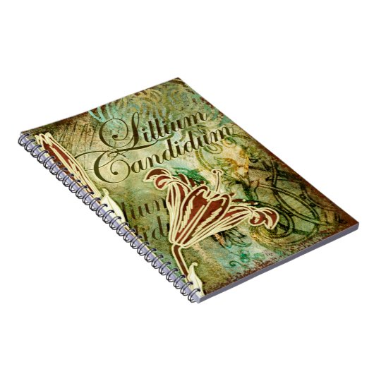 Lillium Candidum Notitieboek (Rechterzijde)