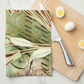 Lillium Candidum Theedoek (Quarter Fold)