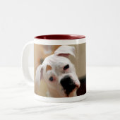 Lilllie Tweekleurige Koffiemok (Voorkant links)
