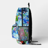 Lilly Bedrukte Rugzak (Rechts)