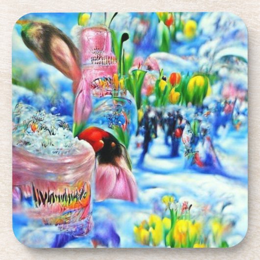 Lilly Bier Onderzetter (Voorkant)