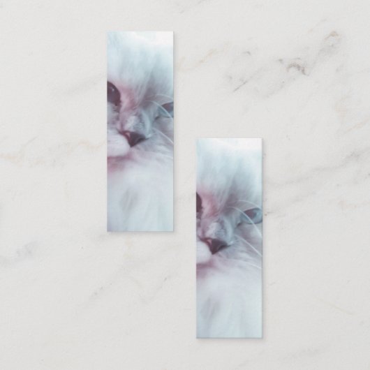 Lilly Bladwijzer Mini Visitekaartje (Voorkant / Achterkant)