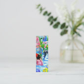 Lilly Bladwijzer Mini Visitekaartje (Staand voorkant)