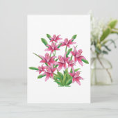 Lilly Feestdagenkaart (Staand voorkant)