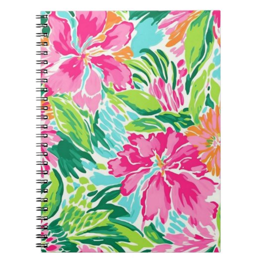 Lilly Floral Notitieboek (Voorkant)