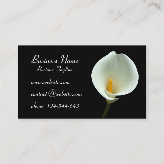 Lilly Flower Visitekaartjes