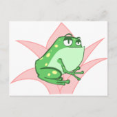 Lilly Frog Briefkaart (Voorkant)