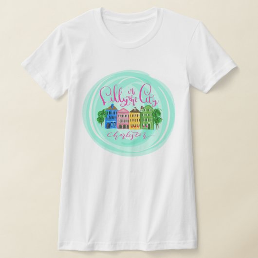 Lilly in de stad - Bella & Canvas Slim T-shirt (Laagn)