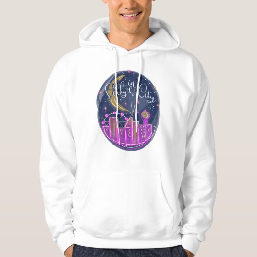 Lilly in de stad - Logo Hoodie (Voorkant)