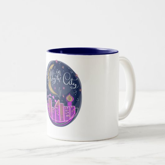 Lilly in de stad Logo Mok (Voorkant rechts)