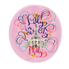 Lilly in de stad - Philadelphia Tote Bag