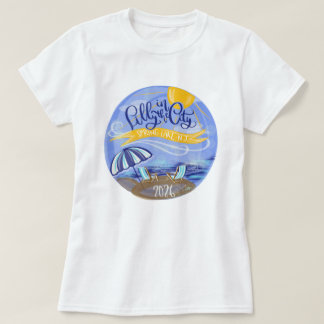 Lilly in de stad - Spring Lake, NJ - T-shirt