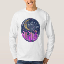 Lilly in the City Logo T-shirt met lange mouwen