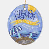 Lilly in the City - Spring Lake, NJ - Ornament (Links)