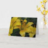 Lilly Kaart (Gele Bloem)