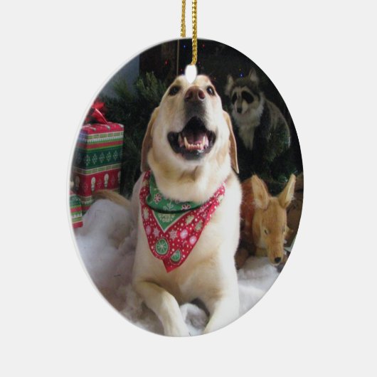 Lilly Keramisch Ornament (Rechts)