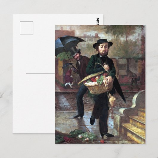 Lilly Martin Spencer Young Husband First Marketing Briefkaart (Voorkant / Achterkant)