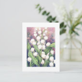 Lilly of the Valley Briefkaart (Staand voorkant)
