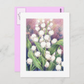 Lilly of the Valley Briefkaart (Voorkant / Achterkant)