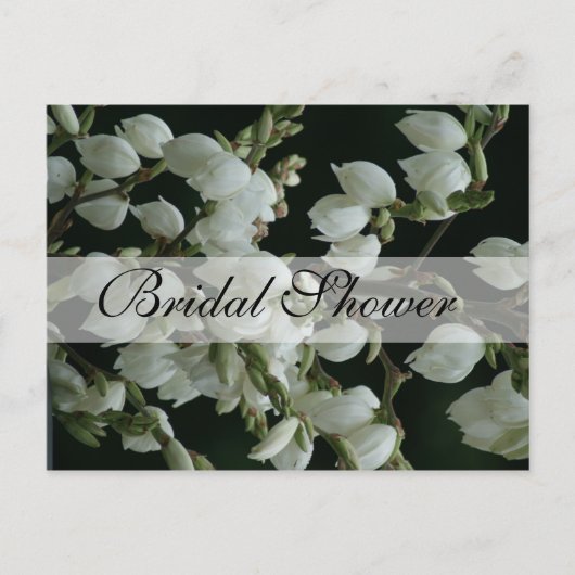 Lilly of the Valley Uitnodiging voor een bruiloft (Voorkant)