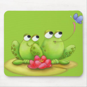 Lilly Pad Frogs Mousepad Muismat